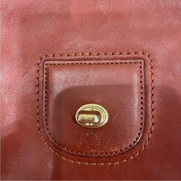 Coach Leather Saddle Bag Style Crossbody - Picture 4 of 7